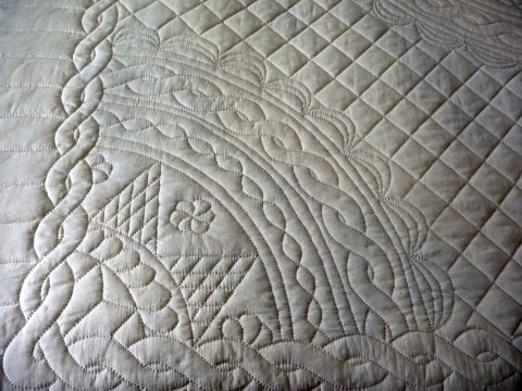 Amish Handmade Quilt Star Detail