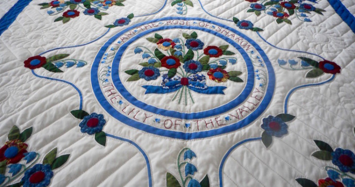 Rose of Sharon Amish Quilt