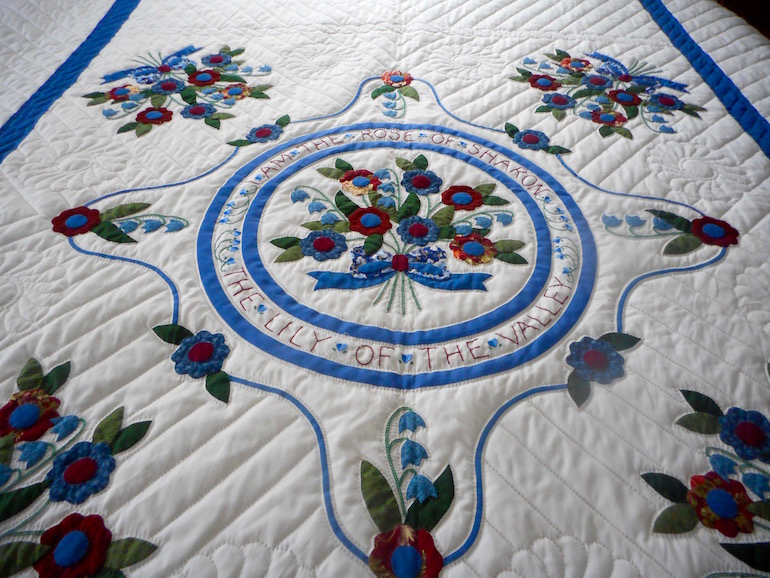 Rose of Sharon Amish Quilt
