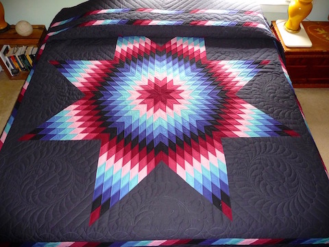 Lone star Amish Quilt