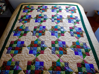 Amish Patchwork Quilt For sale