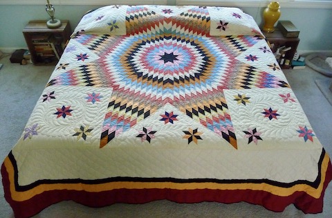 Amish Quilt for Sale Lone Star