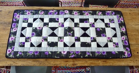 Amish Patchwork Table Runner for Sale