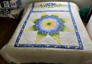 Amish quilt for sale Radiant Star Quilt