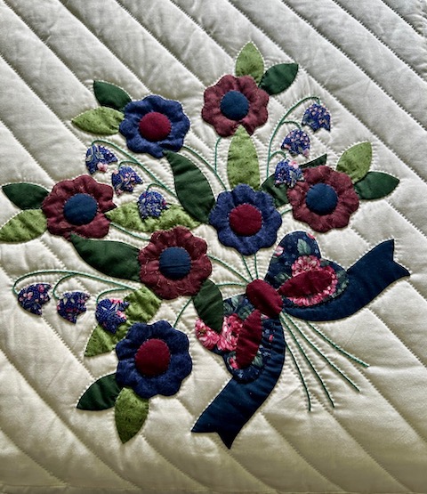 Amish Quilt for sale Rose of Sharon