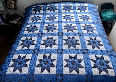 Amish quilts for sale Star Dahlia