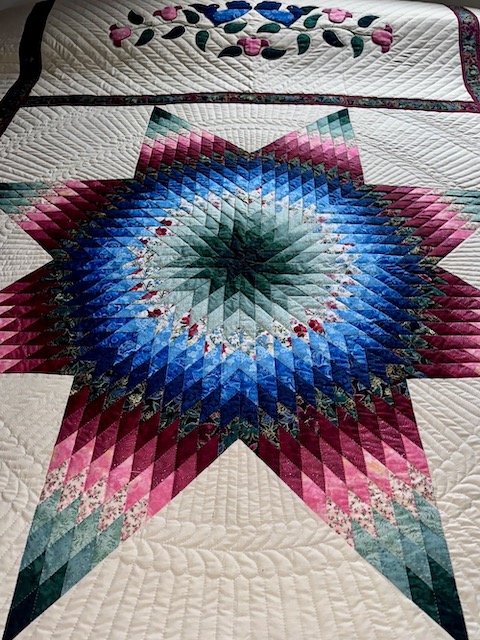 Amish quilts for sale Radiant Star