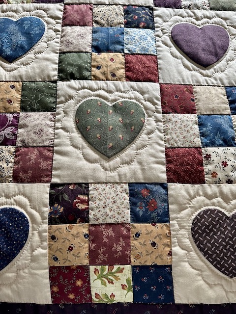 9 patch Amish quilt pattern