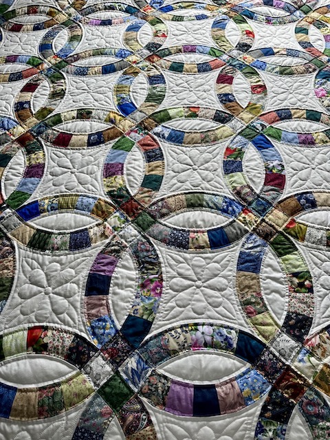 double wedding ring quilt pattern