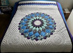Amish Quilts for sale Giant Dahlia Quilt