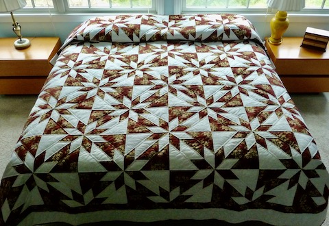 Hunters Star Amish Quilt pattern