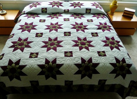 amish quilts for sale Star Dahlia