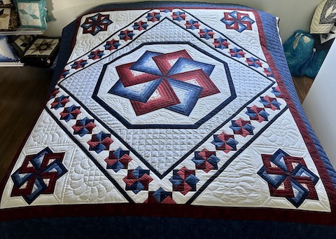 Amish Quilt for sale Spin Star