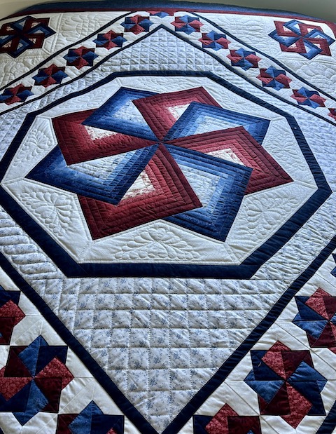 Spin Star Amish quilts for sale