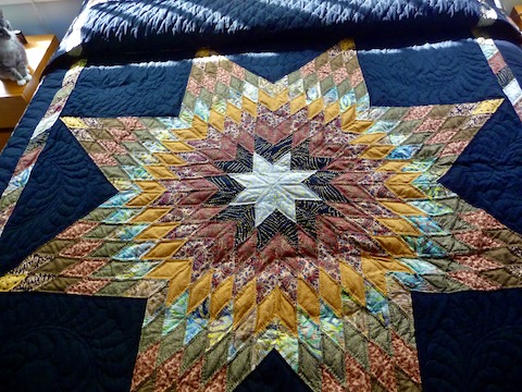 Lone Star Amish Quilt