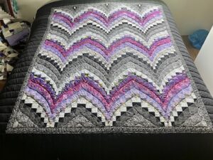 Bargello Amish King Quilt for Sale