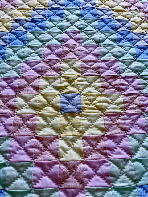 New Amish Baby Quilt for Sale