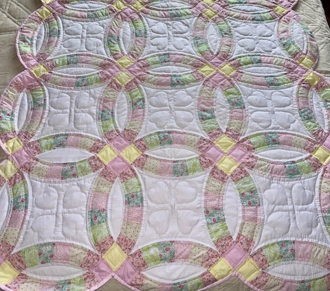 Double Wedding Ring Amish Baby Quilts