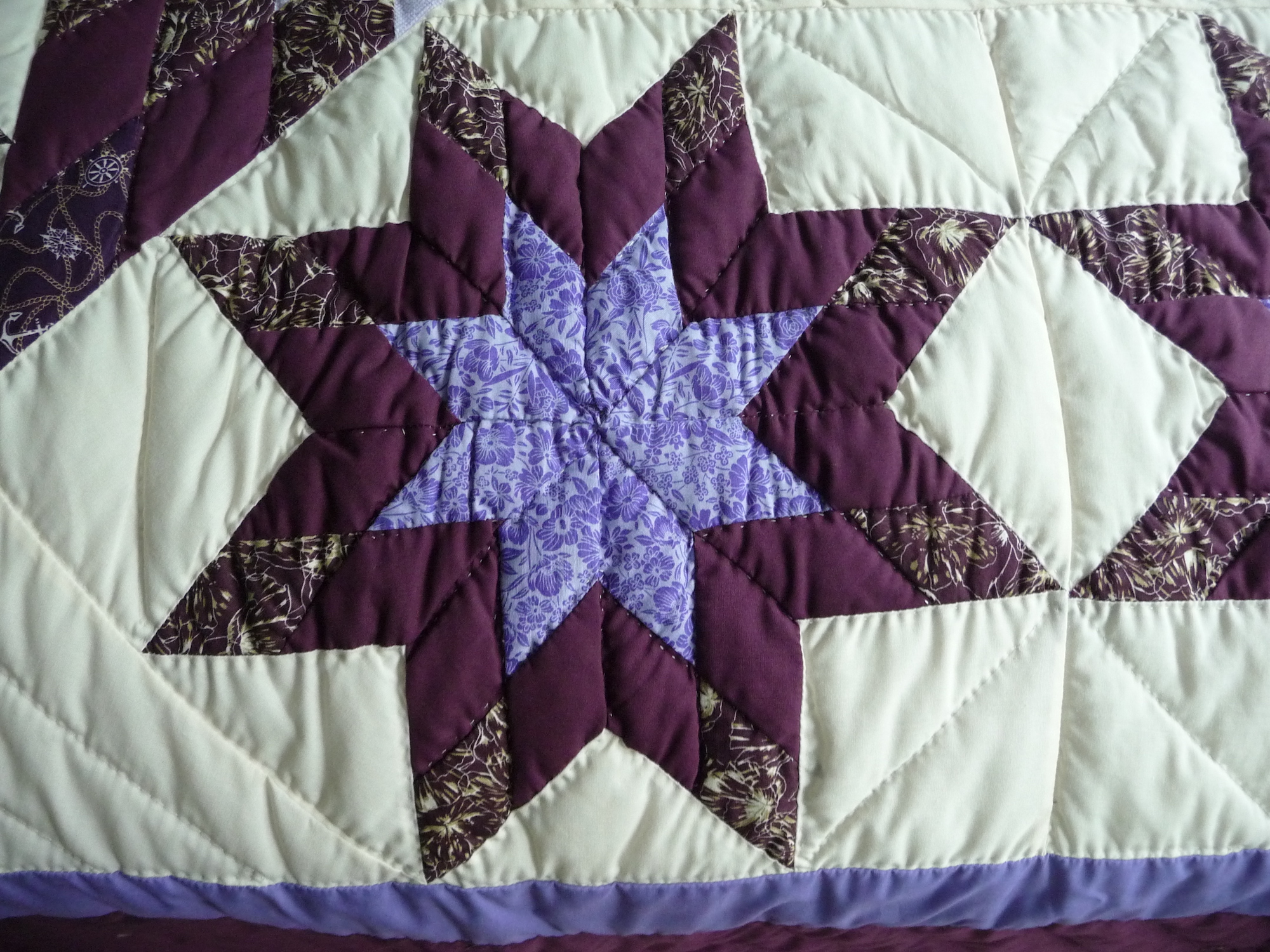 New Lone Star Amish Quilt for sale
