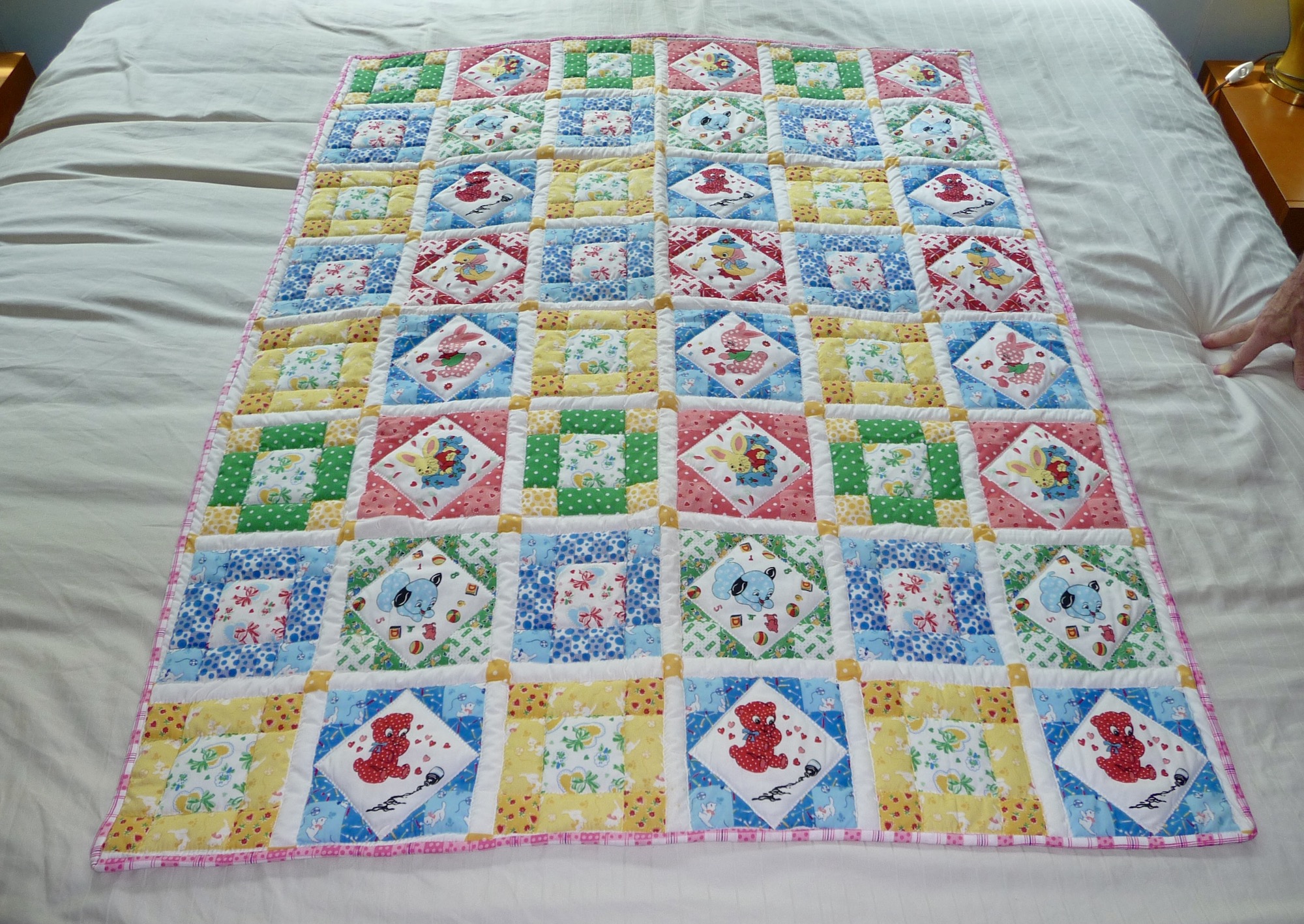 Handmade Amish Infant Quilt for sale