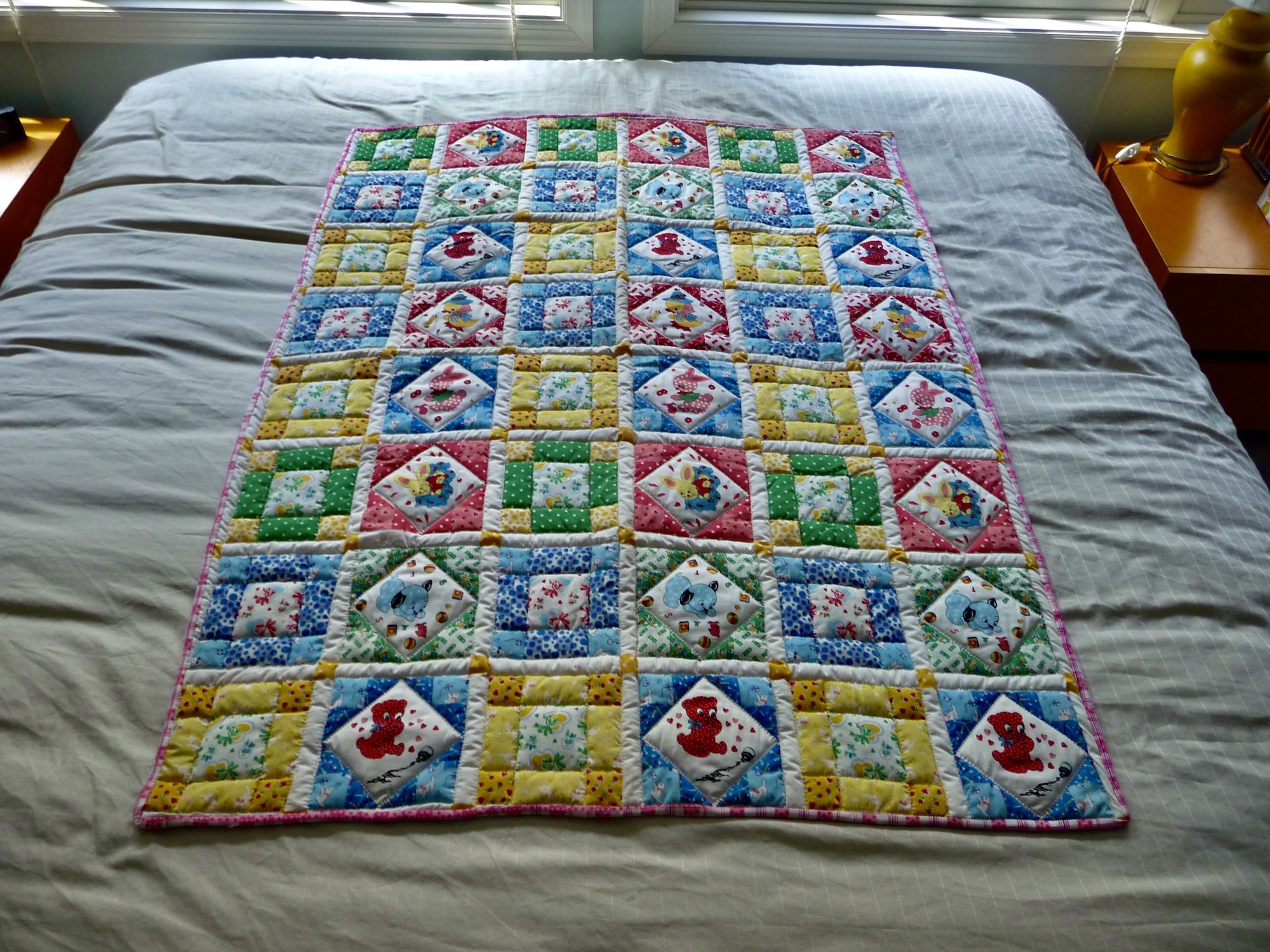 Handmade Amish Infant Quilt