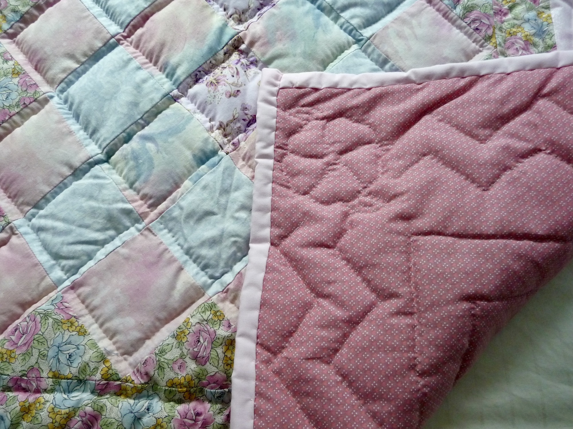 Amish Patchwork baby quilt