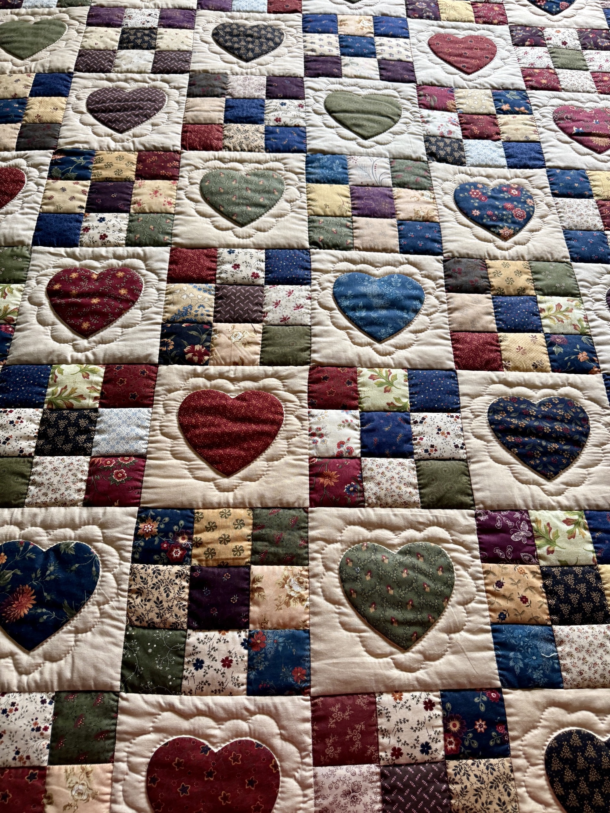 Amish Quilt for Sale 9 Patch