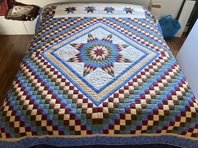 King Size Amish quilt for sale Lone Star Boston Common