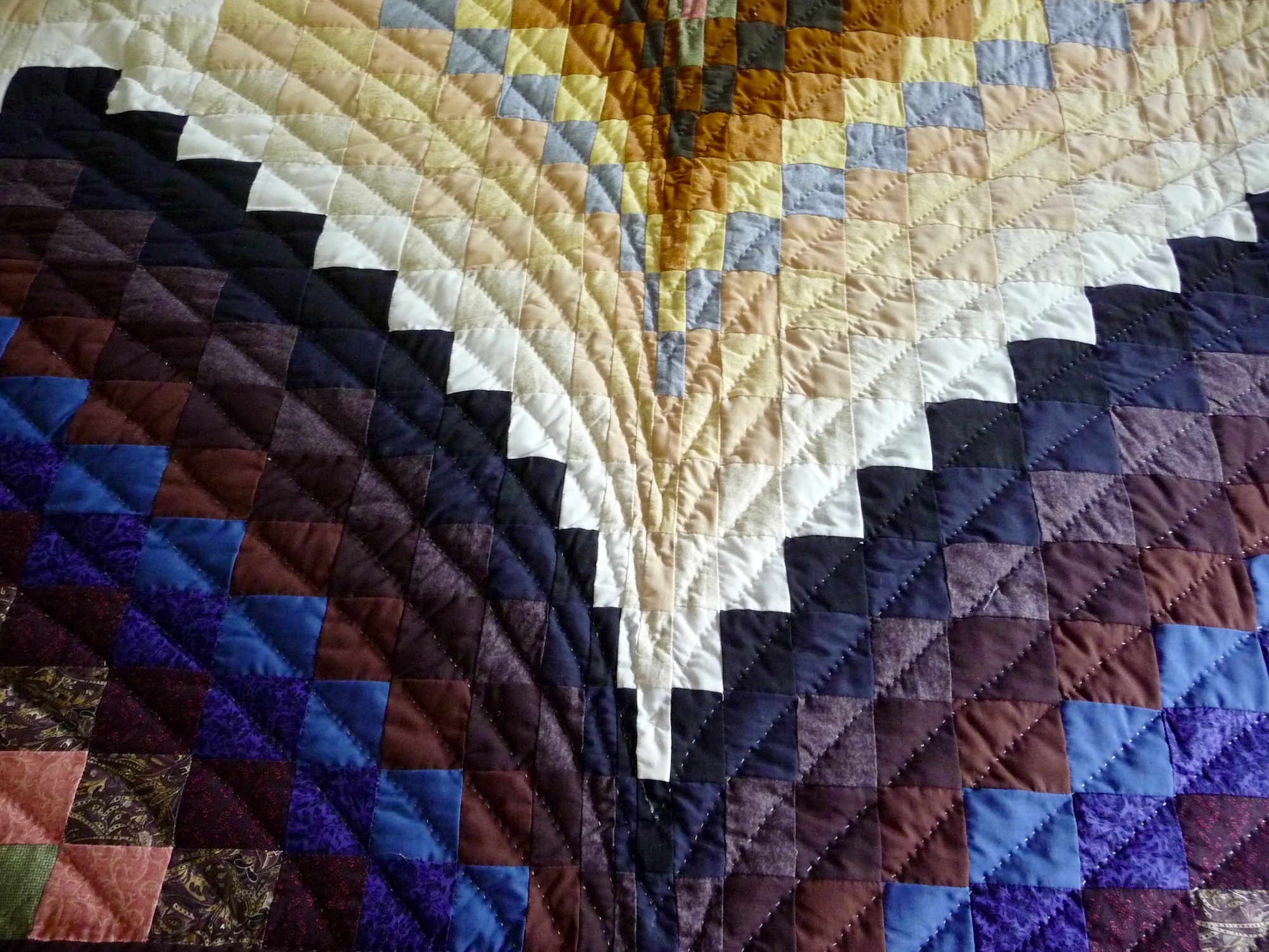 Bargello Amish Quilt