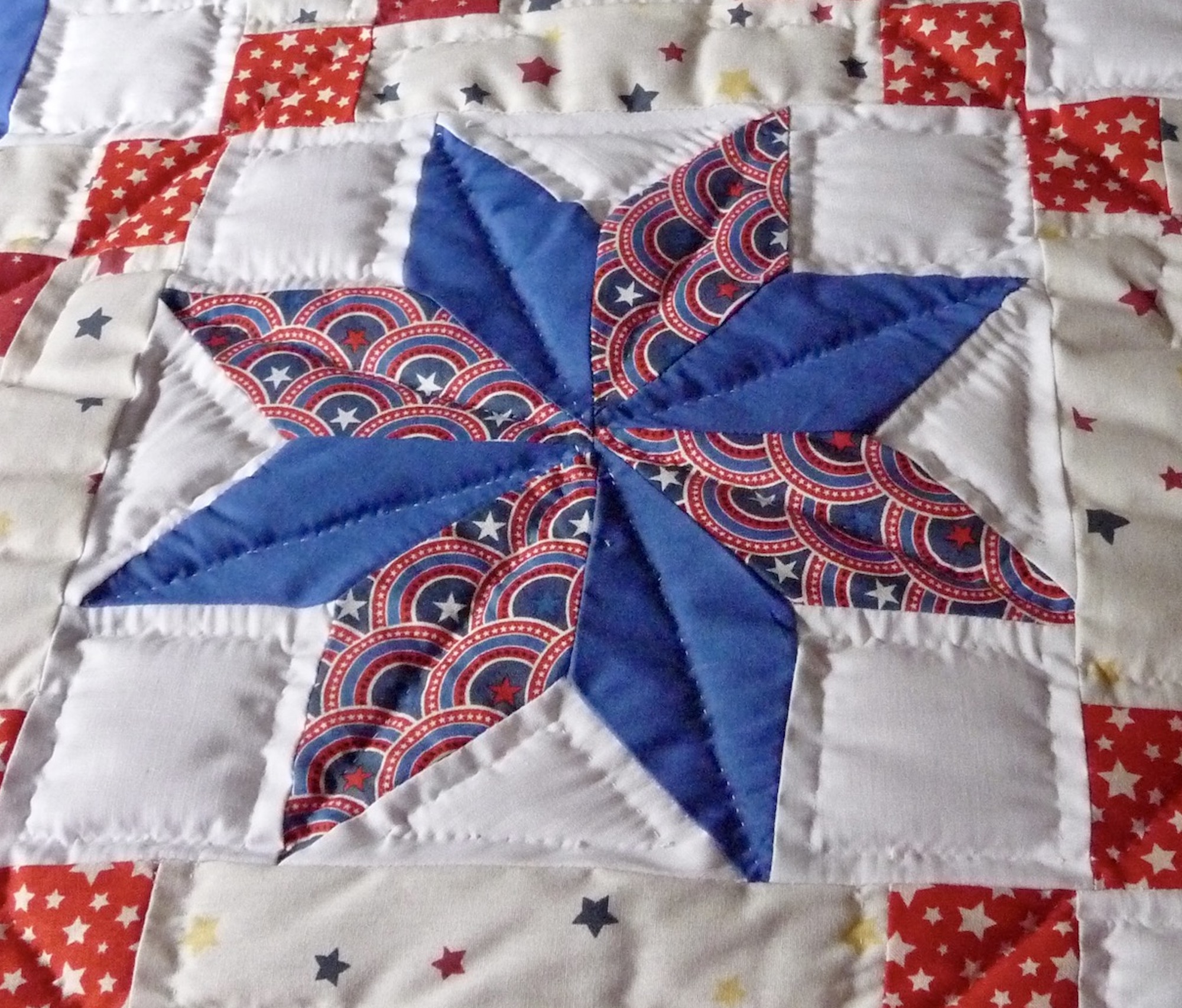 Irish Chain Amish quilt pattern