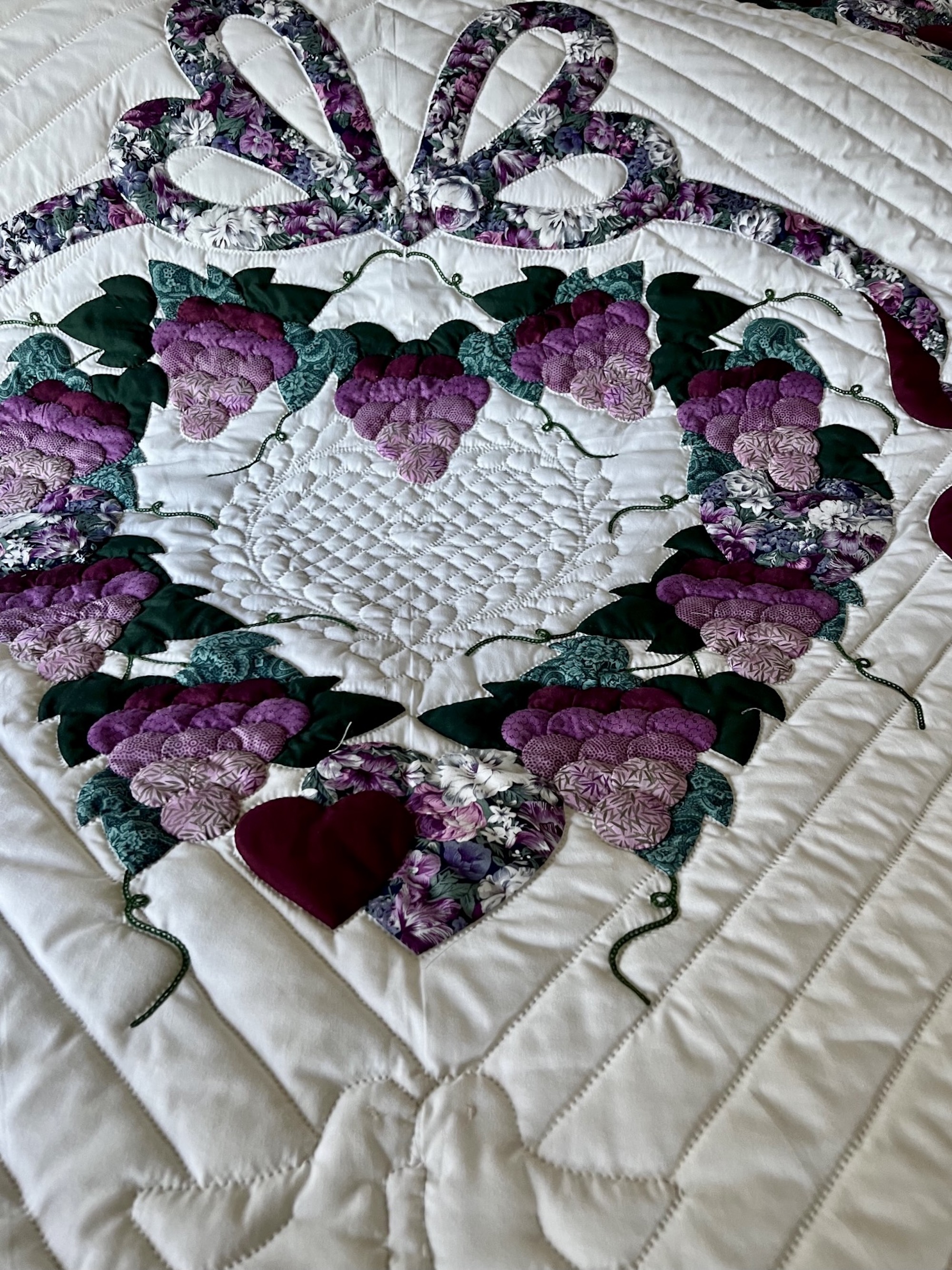 Amish Quilt for Sale Country Grapes