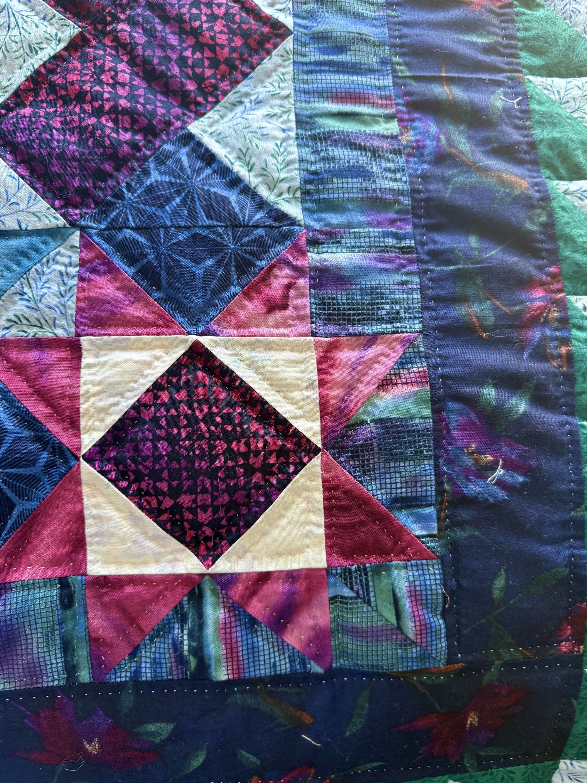 Amish quilt for sale Might Night Star