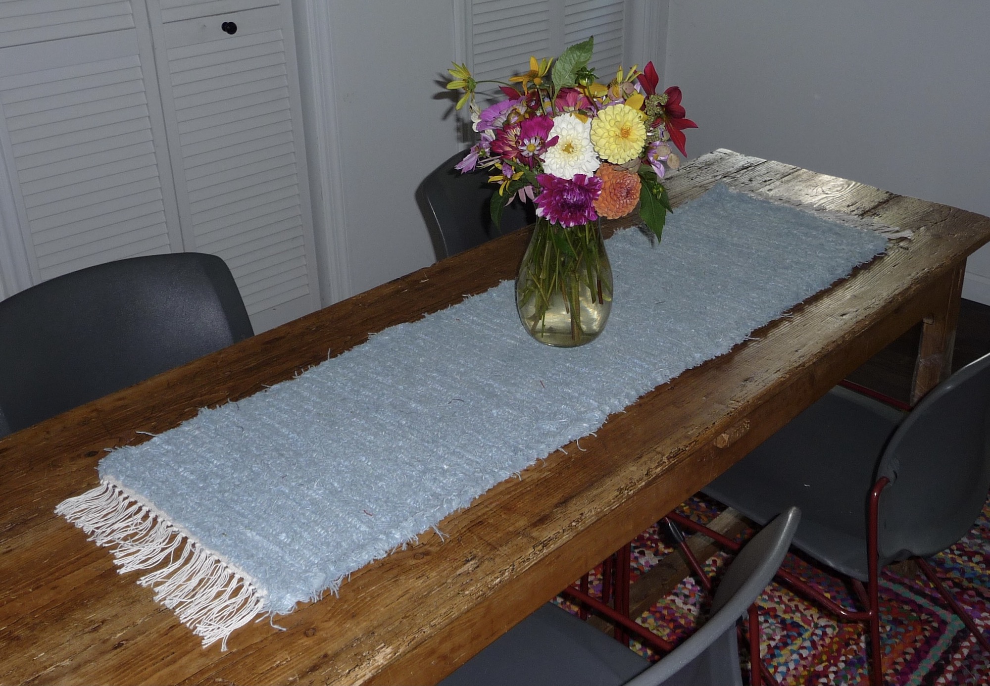 handwoven Amish Table Runner for sale