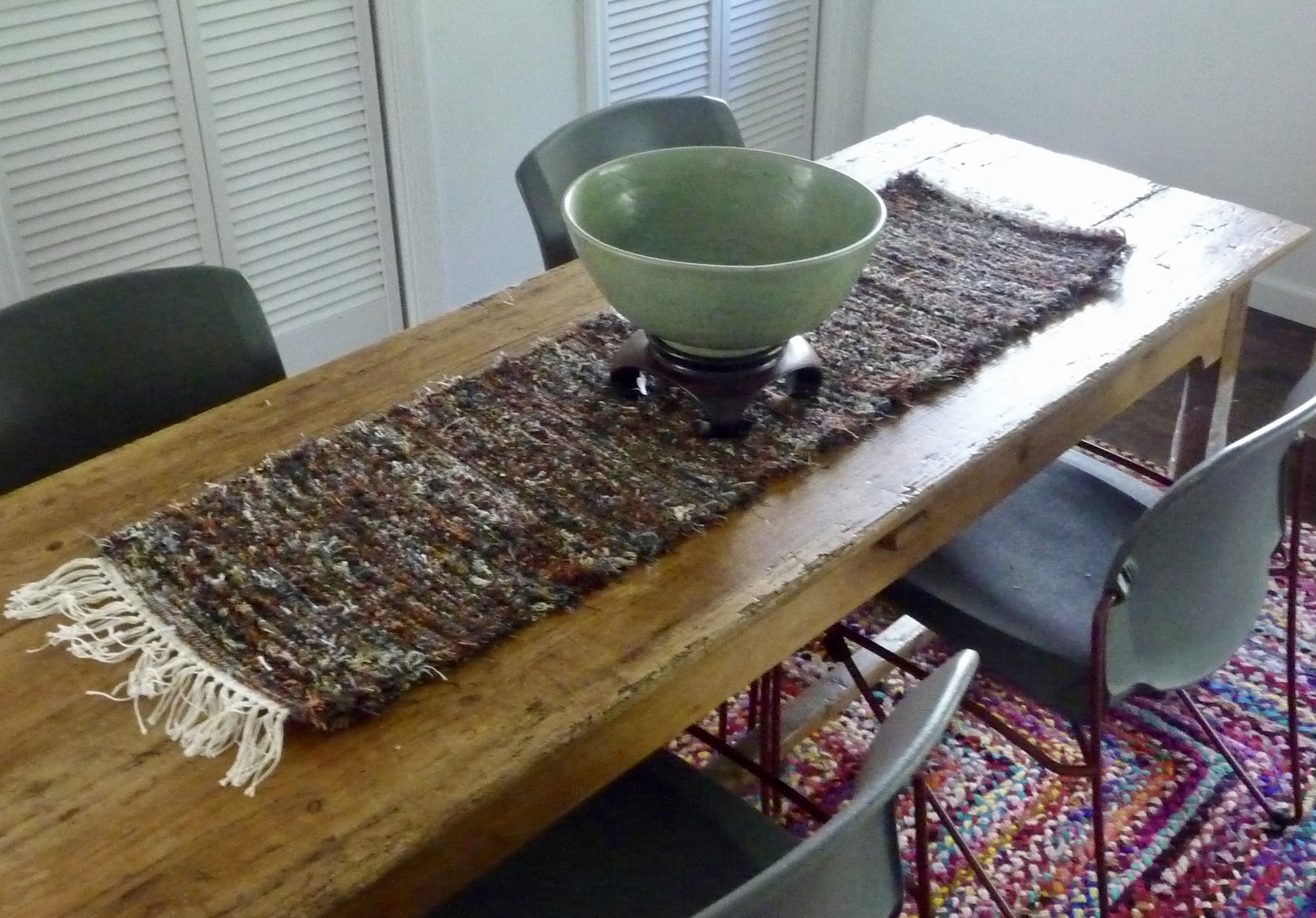 handwoven Amish Table Runner
