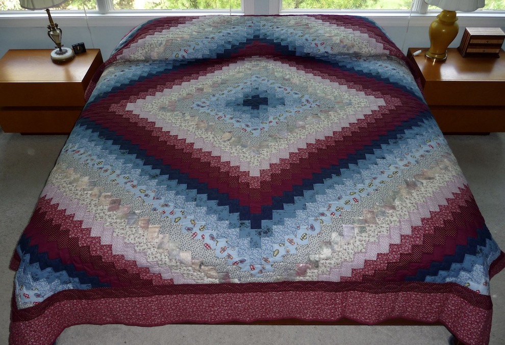 New Amish quilt for sale Trip Around the World pattern