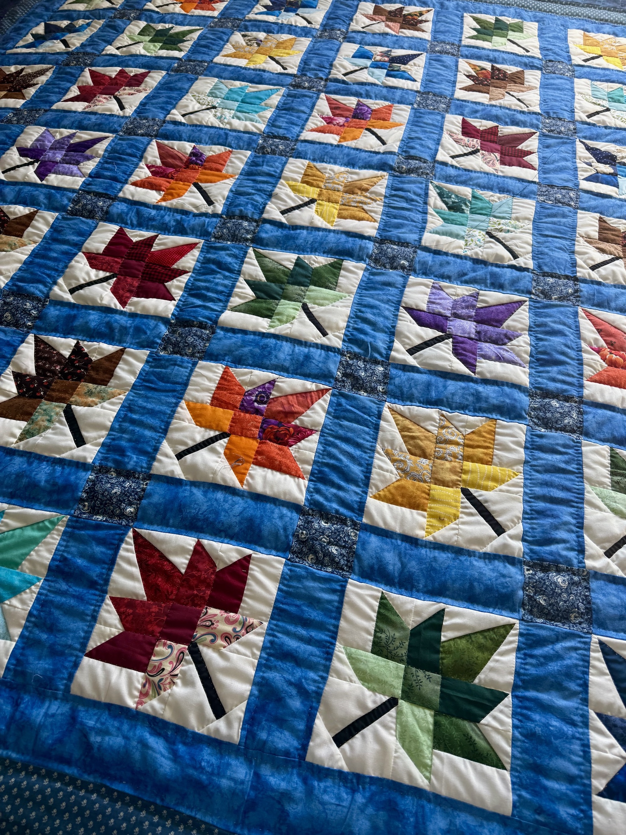 Amish Maple Leaf Quilts for sale