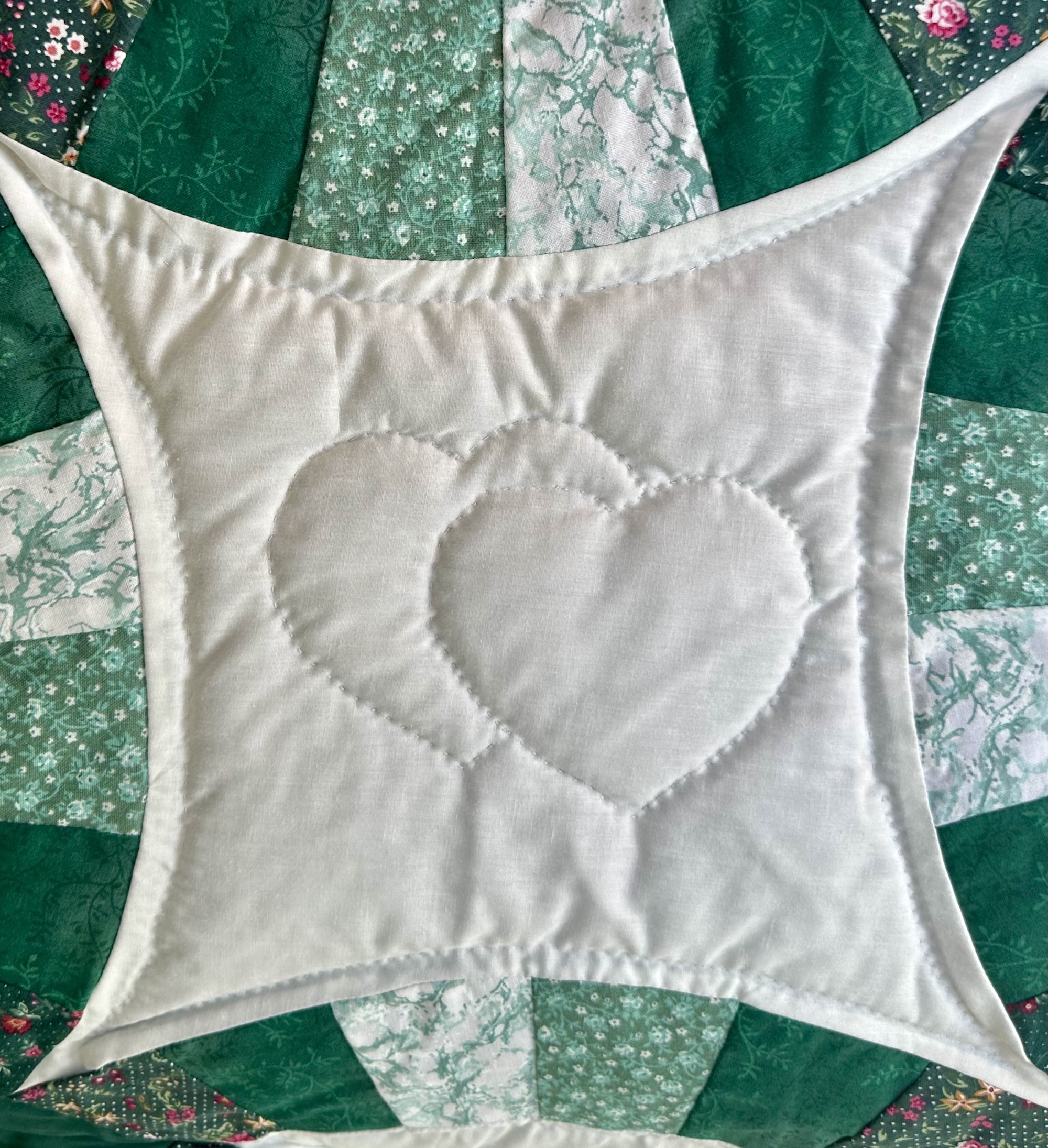 Double Wedding Ring Amish Quilt Pattern