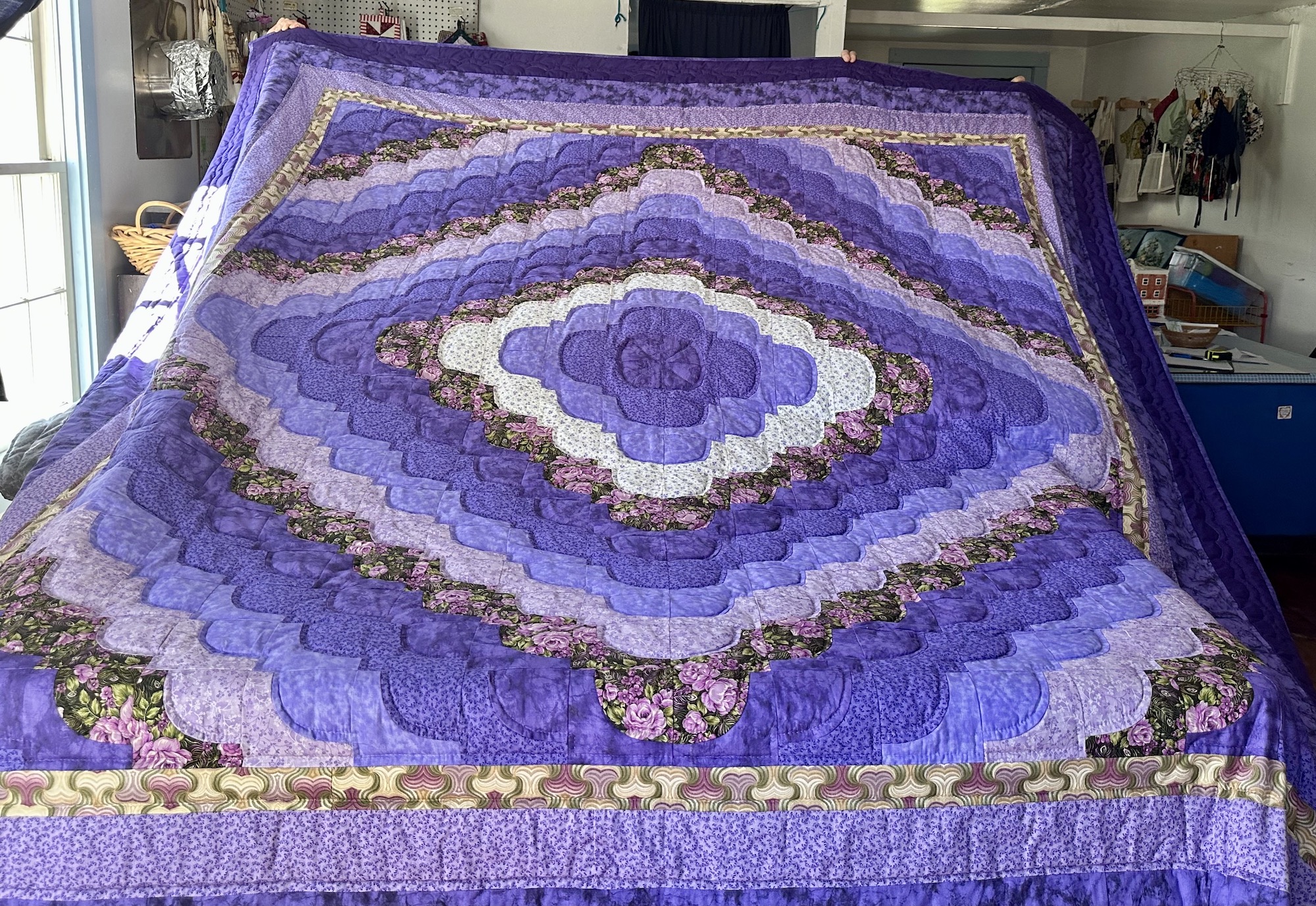 Love Rings Amish quilts for sale