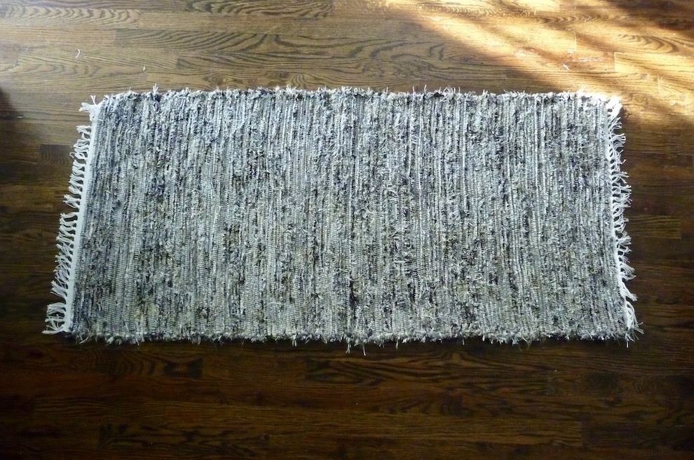 Amish handwoven rug for sale