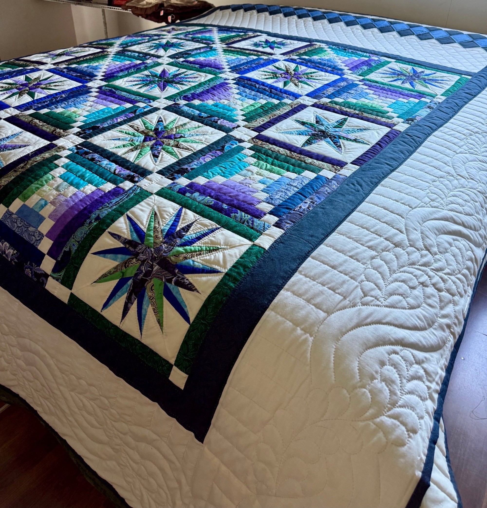Moonglow Amish Quilt for sale