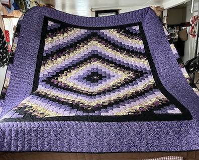 Trip Around the World Amish quilt for sale