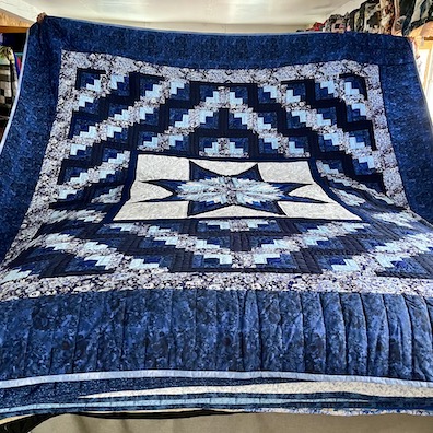 Amish quilts for Sale Star Log cabin