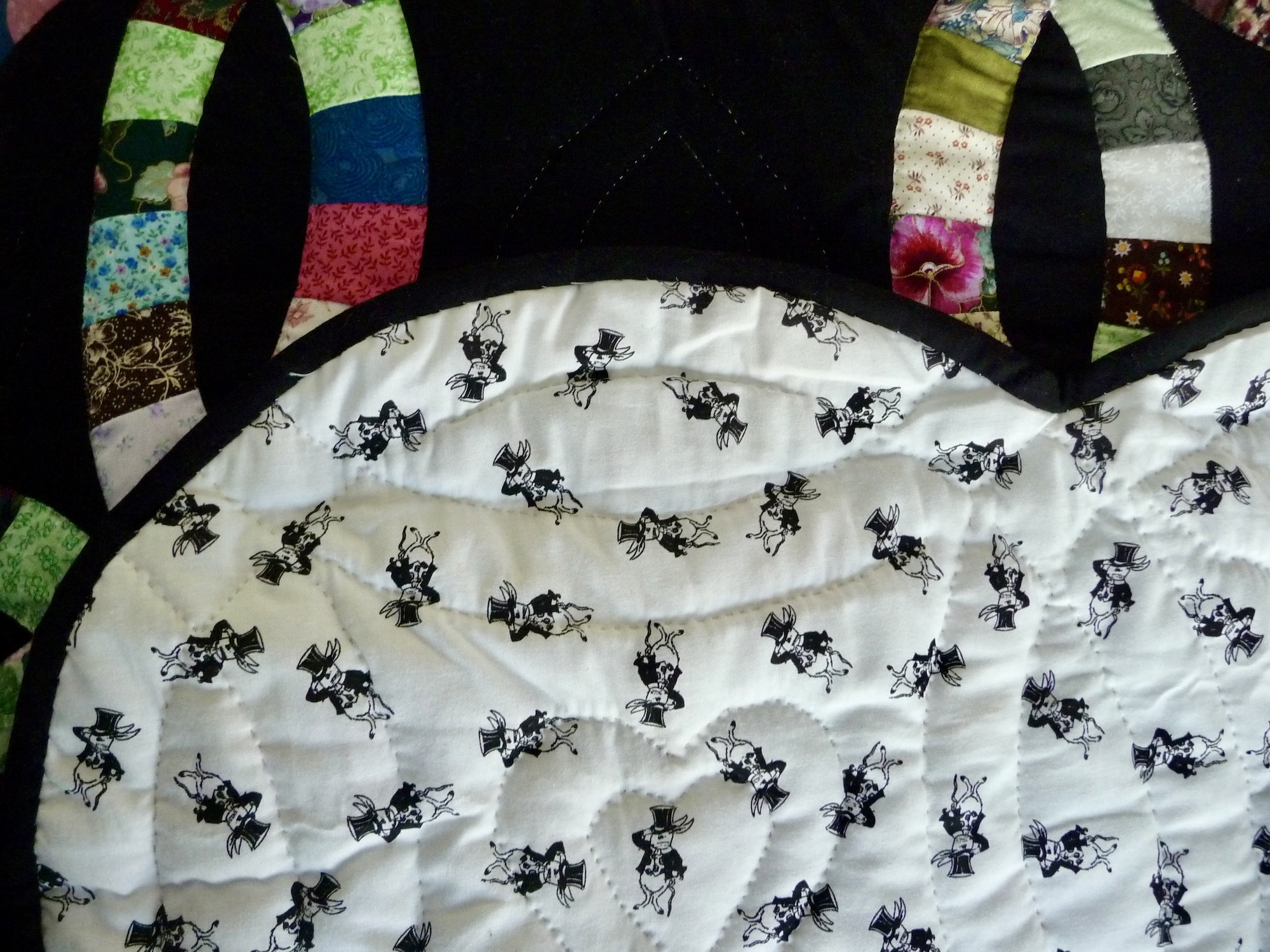 Double Wedding Ring Amish Quilt