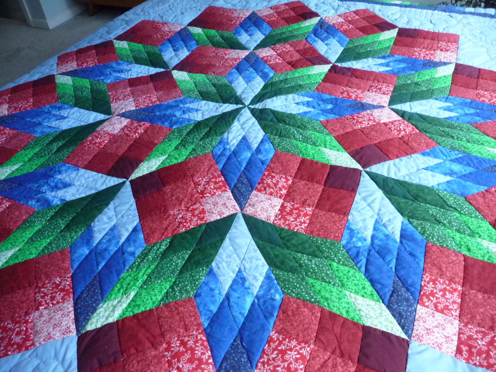 Rubik's Cube Amish Quilt