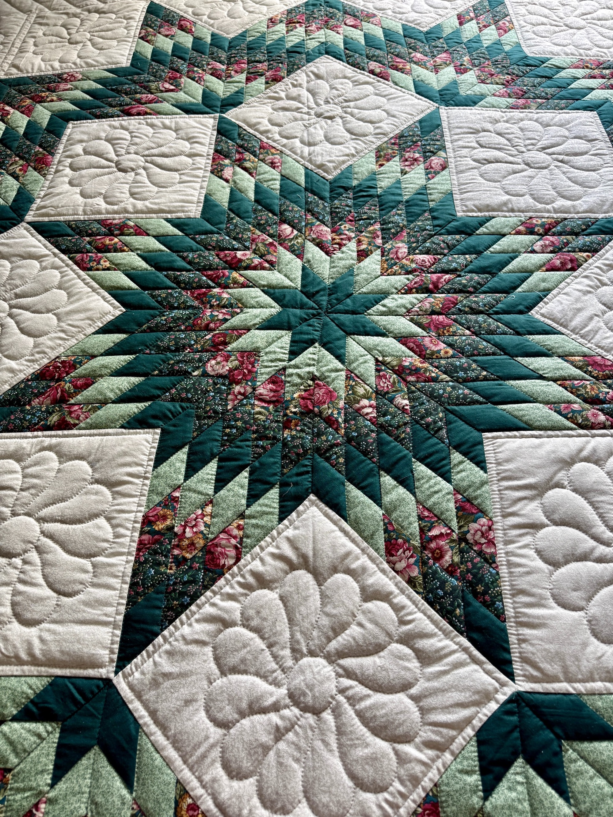Amish quilt for sale Broken Star