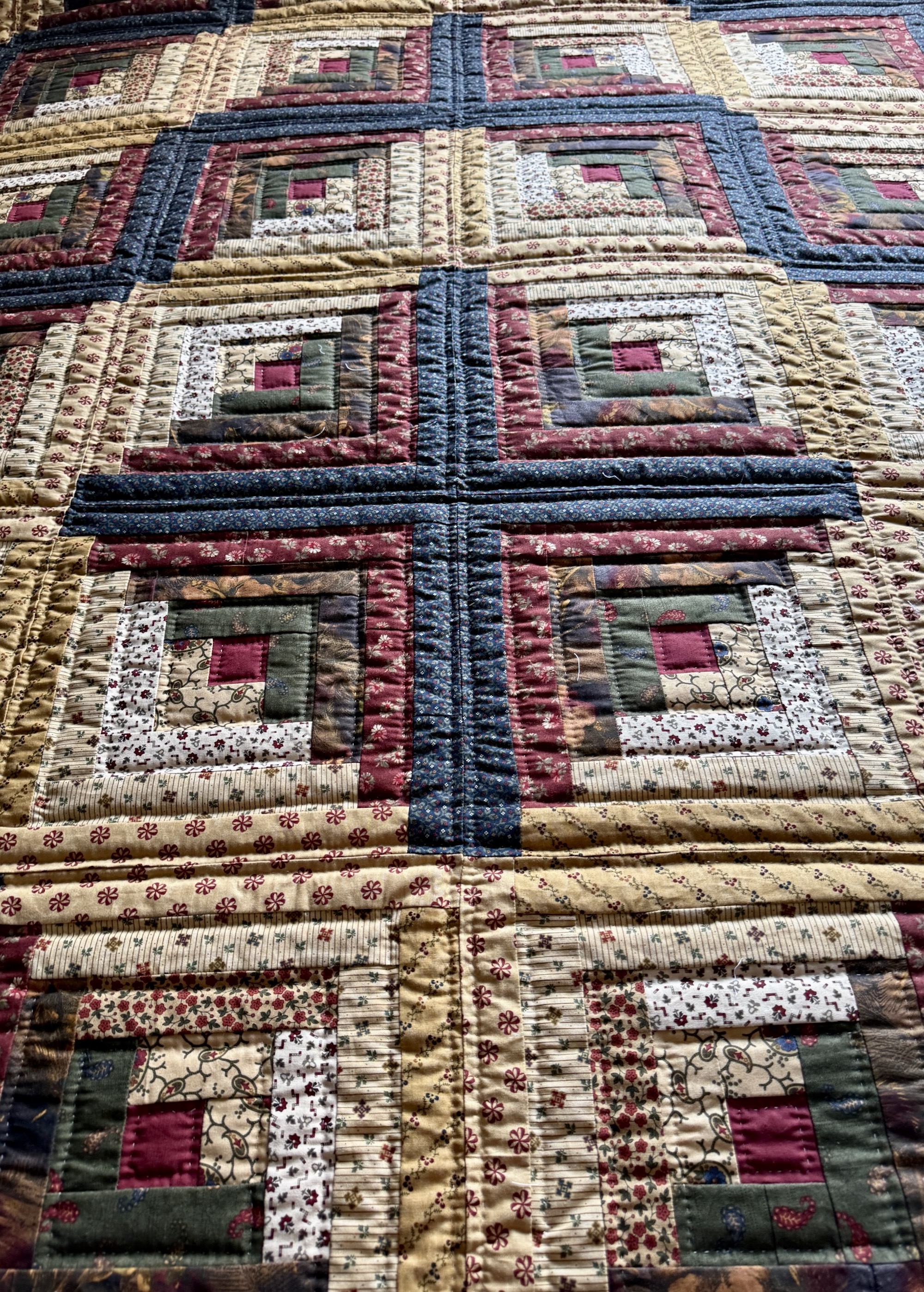 Log Cabin Barn Raising Variation