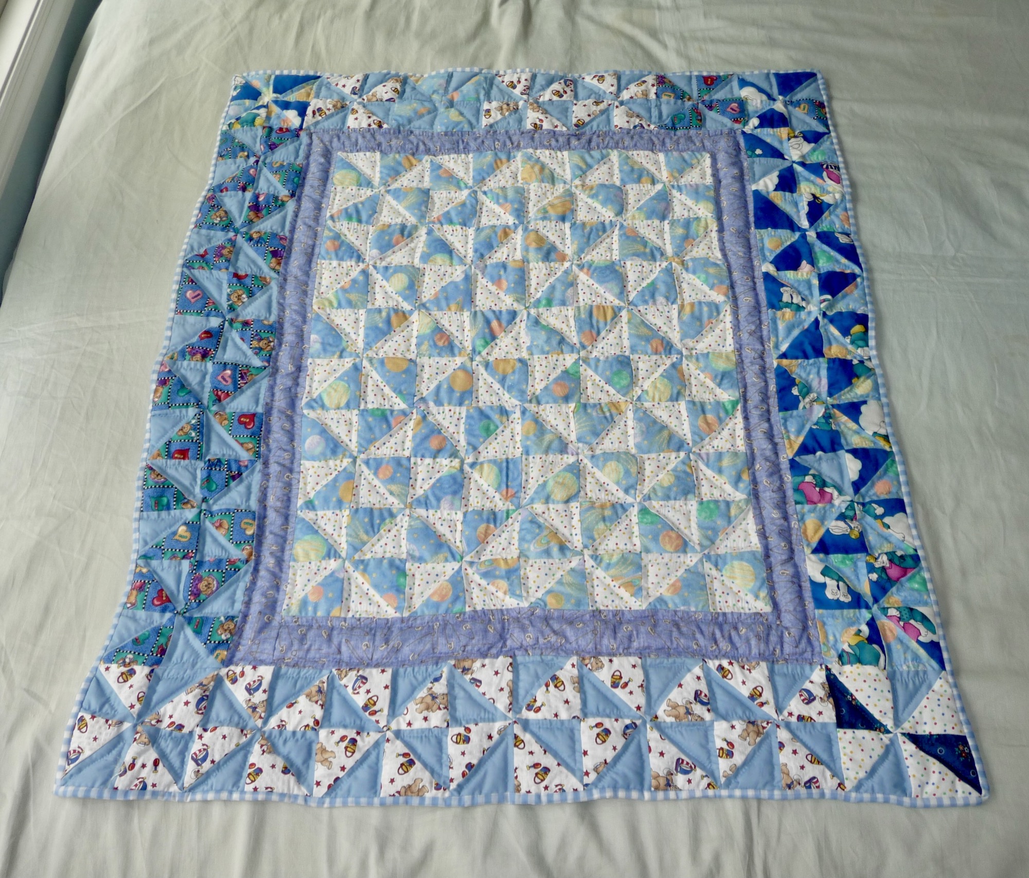 Amish baby quilt for sale