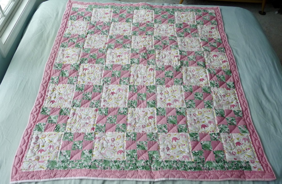 Amish baby quilt for sale