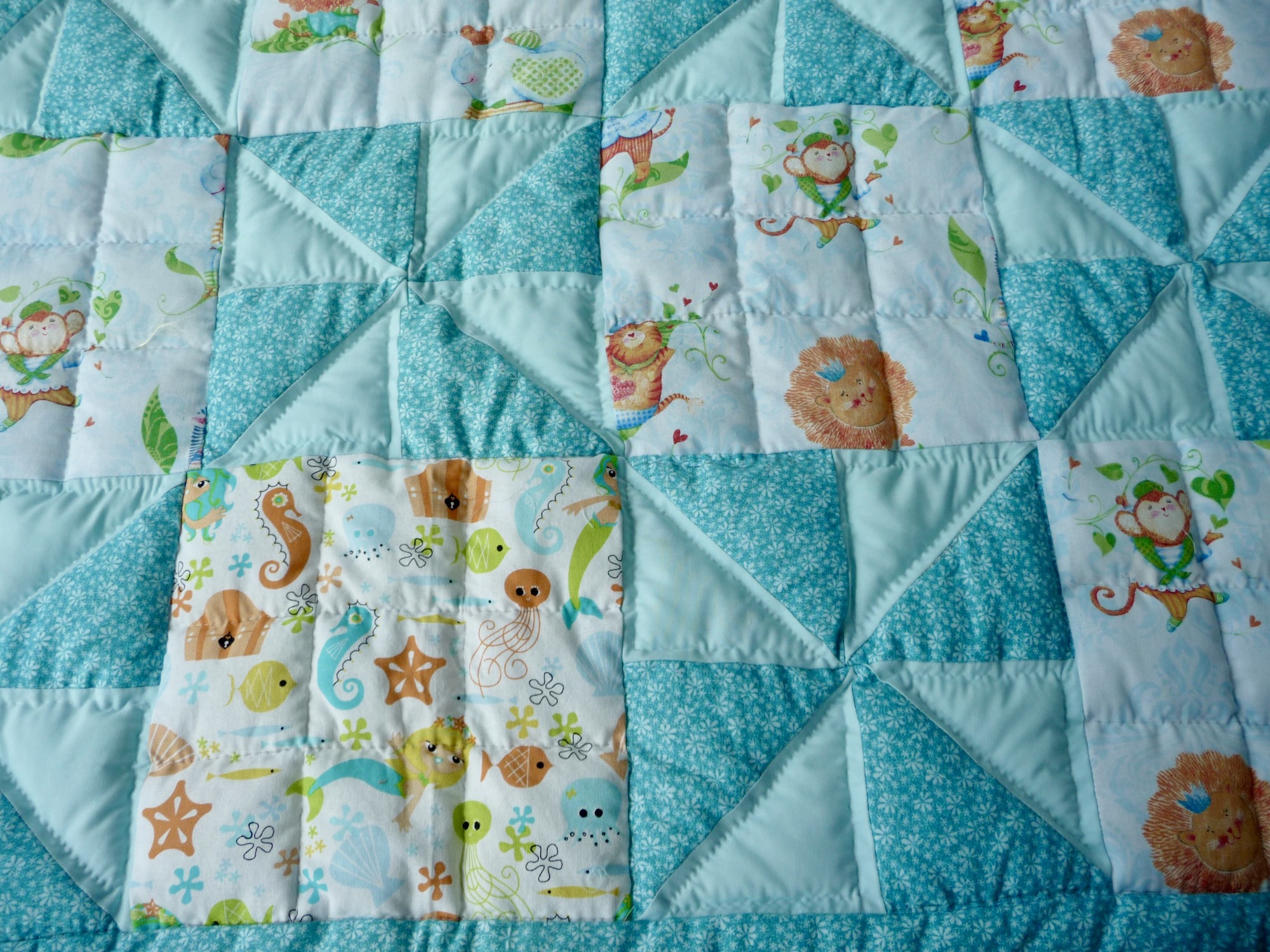 Amish Baby Quilt for Sale