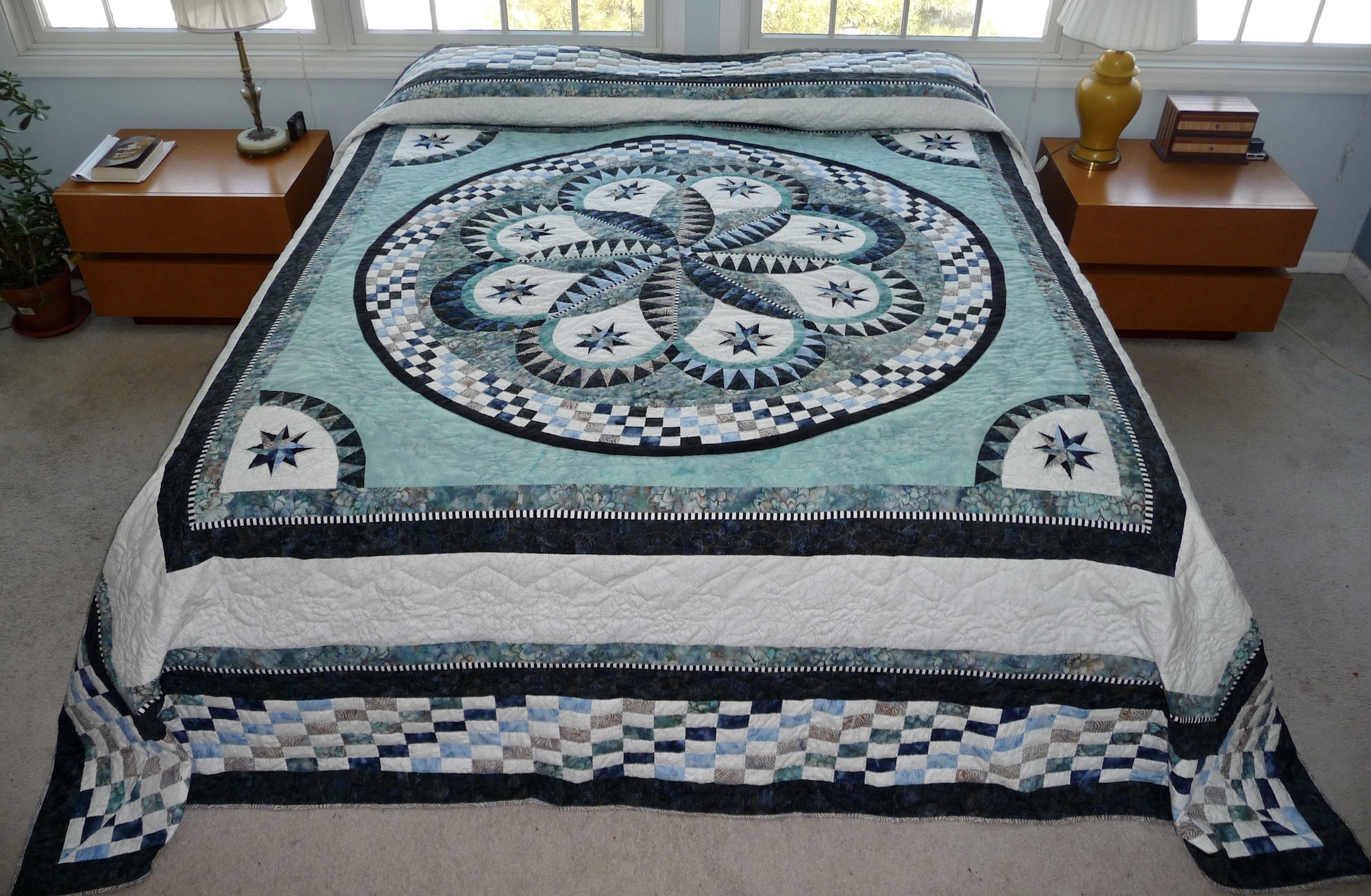 Starflower Amish Quilt